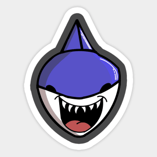 Happy Shark Sticker